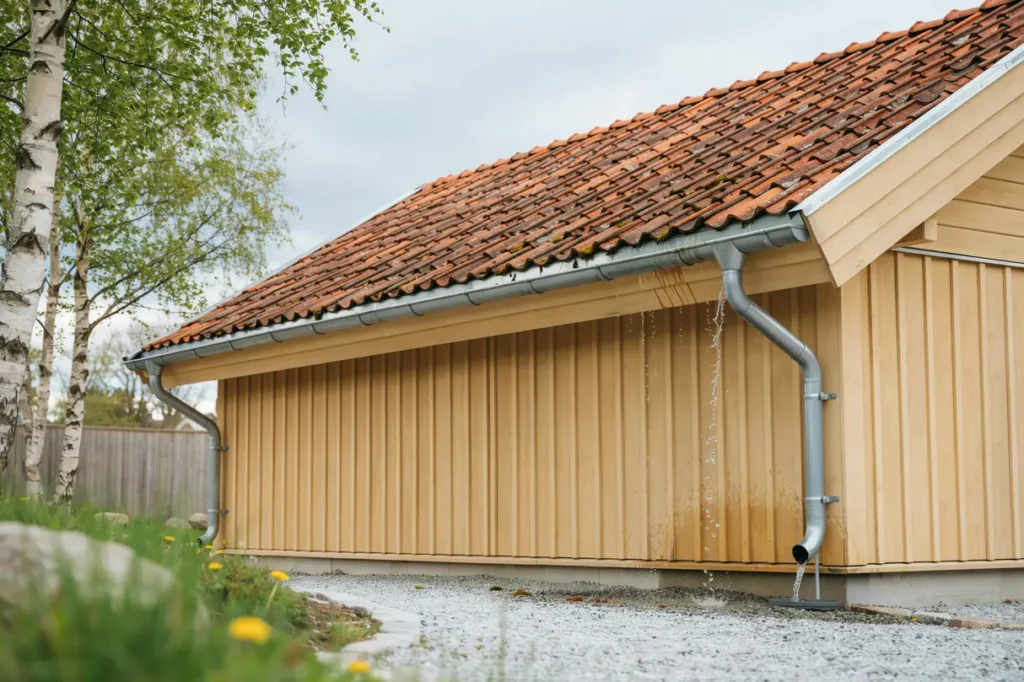 s v ljer du r tt takavvattning i pl t till villan material h llbarhet och vanliga fallgropar